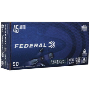 FED SYNTECH DEFENSE 45ACP 205GR SJHP 50/10
