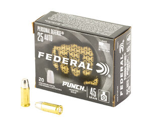 FED PUNCH 25 AUTO 45GR SLD 20/200