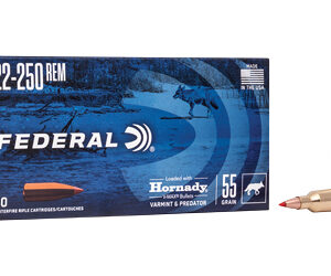 FED V&P 22-250REM 55GR V-MAX 20/200