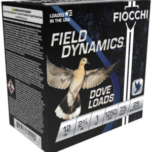 FIO FIELD DOVE 12GA 2.75 1OZ #7.5 25/10
