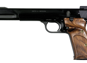 S&W 41 22LR 7" AS - 10SH-ATS-TS-DT BLUED WOOD