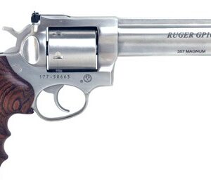 RUGER GP100 357MAG 6" AS - SS HOGUE FINGER GROOVE (TALO)