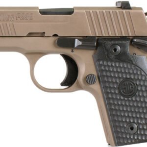 SIG P238 EMPEROR SCORPION 380 - ACP SAO (1)6RD&(1)7RD FDE