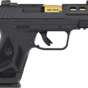 RUGER SECURITY-380 380ACP - ADJ 15-SHOT BLK SYN GOLD BBL