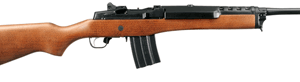 RUGER MINI-14 RANCH  5.56MM - BLUED HARDWOOD W/5RND MAGAZINE