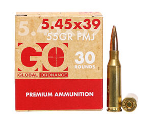 GO 5.45X39MM 55GR FMJ BRASS 30/1350