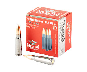 STERLING SC 762X39 123GR FMJ 20/1000