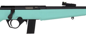 ROSSI RB22 COMPACT 22LR BOLT - 16" CYAN SYNTHETIC