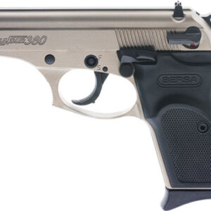 BERSA THUNDER 380ACP FS - 8 SHOT SATIN NICKEL SYN