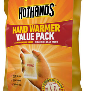 HOTHANDS HAND WARMER VALUE - PACK 10 PAIRS PER PACK 10 HOUR