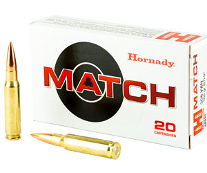 HRNDY 308WIN 168GR BTHP MTCH 20/200