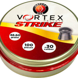 HATSAN VORTEX STRIKE PELLETS - 30 48.60GR 100 PER TIN