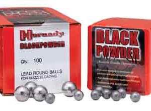 HORNADY .480 .50 CALIBER - ROUND BALL 100CT 15BX/CS