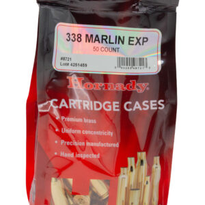 HORN BRASS 338 MARLIN UNPRIMED 50/5