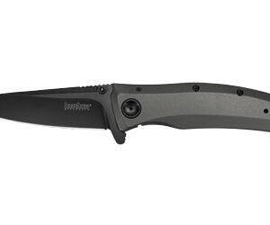 KERSHAW GRID 3.7" PLN BLACK-OXIDE