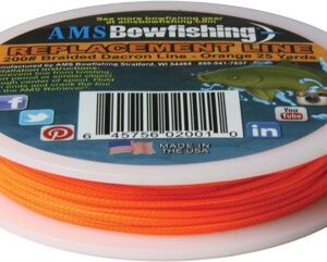 AMS BOWFISHING REPLACEMENT - LINE ORANGE #200 25 YARDS