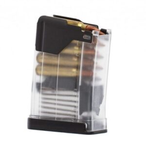 LANCER MAGAZINE L5AWM AR-15 - 5.56X45 10RD TRANS CLEAR GEN2