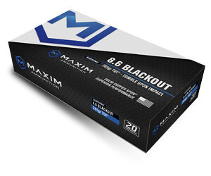 MAXIM 8.6 BLK 235GR TUI SBA 20/200