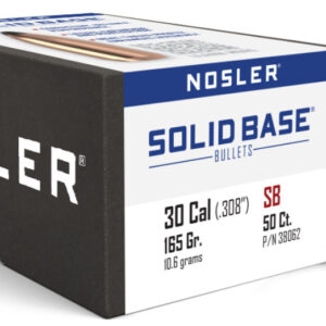 NOS SOLID BASE 30CAL 165GR SP 50/3