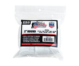 PRO-SHOT PATCH 270-38 CAL 2" 250PK