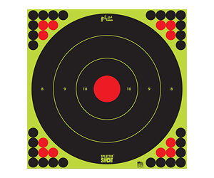PRO-SHOT TARGET 17" GRN BULLSEYE 5PK