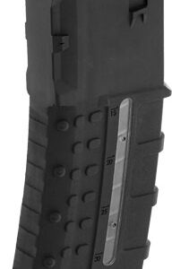 UTG MAGAZINE 5.56X45 30RD - WINDOW POLY MATTE BLACK