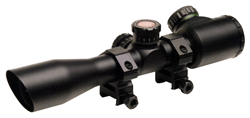 TRUGLO TRU-BRITE 4X32MM SCOPE - ILLUMINATED R/G MIL-DOT BLACK