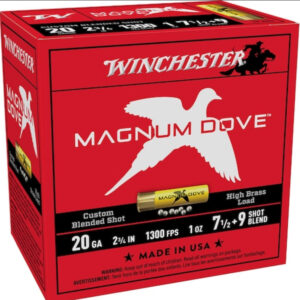 WIN MAG DOVE 20GA 2.75 #7.5-9 1OZ 25/10