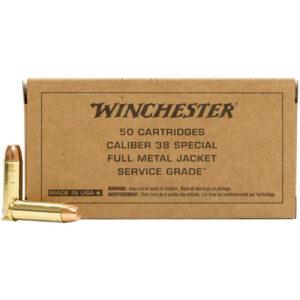WIN SERVICE GRADE 38SPL 130GR FMJ 50/10
