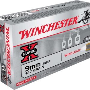 WIN WINCLEAN 9MM 147GR BRASS ENCLOSED 50/10