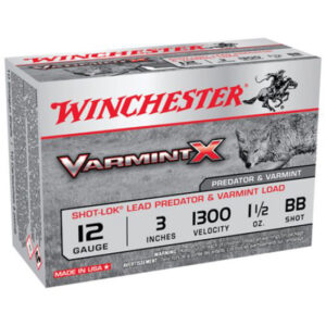 WIN VARMINT X 12GA 3 1-1/2OZ #BB 10/10