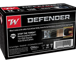 WIN DEFENDER 12GA 2.75" 3-00/1OZ 10/