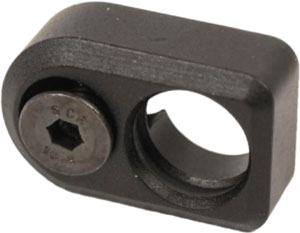 GUNTEC QD SWIVEL ADAPTER ALUM - KEYMOD BLACK