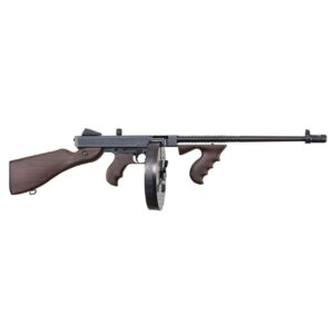 Auto Ordinance 1927A1-1C Light Weight Deluxe Rifle .45 Auto 100rd Drum/20rd Stick Magazines 18" Barrel Walnut Grain Poly Furniture
