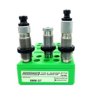 Redding 6mm GT Type-S 3-Die Neck Sizing Set