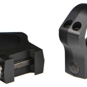 Warne 2-Piece Picatinny Style Mountain Tech Scope Rings 1" Ultra High - Matte