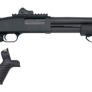 MOSSBERG 590 SPX 12G 18.5" ADJ STOCK, BLUED, 6RD