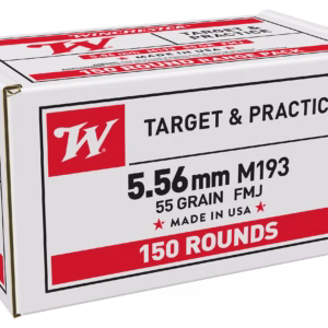 WINCHESTER LC USA M193 5.56 55G FMJ 150RD BX 600RD CASE