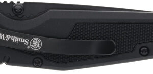 S&W KNIFE S.W.A.T SPRING ASST - 3" BLACK/BLACK LINER LOCK