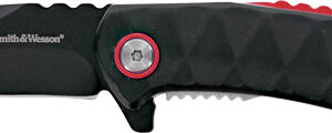 S&W KNIFE 24/7 SPRING ASSIST - 1.9" BLACK/BLACK LINER LOCK