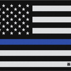 TEKMAT ARMORERS BENCH MAT - 11"X17" POLICE SUPPORT FLAG