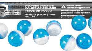 UMAREX P2P CORE DEFENSE POWDER - ROUNDS .68CAL BLUE/BLACK 10CT