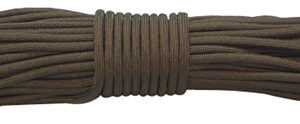 RED ROCK 550 PARACHUTE CORD - 100 FEET OLIVE DRAB