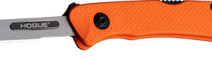 HOGUE EXPEL 2.5" SCALPEL - REPLACEABLE BLADE G10 ORANGE