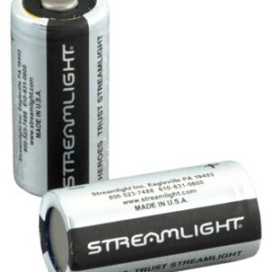 STREAMLIGHT CR123A BATTERIES - LITHIUM 2-PACK