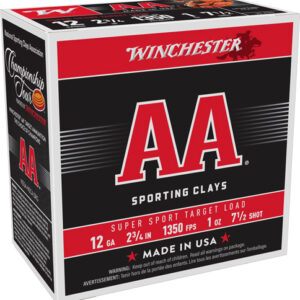 WINCHESTER AA 12GA 2.75 1OZ - #7.5 1350FPS 250RD CASE
