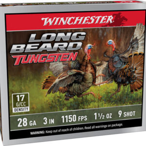 WINCHESTER LONG BEARD TS17 - 28GA 3" 1/1/2OZ #9 5RD 10BX/CS