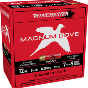 WINCHESTER MAGNUM DOVE 12GA - 2.75" 1400FPS #7.5&9 25RD