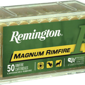 REMINGTON 17HMR 17GR JHP - 2550FPS 50RD 40BX/CS