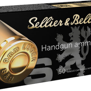 S&B 9MM LUGER 115GR JHP - 50RD 20BX/CS